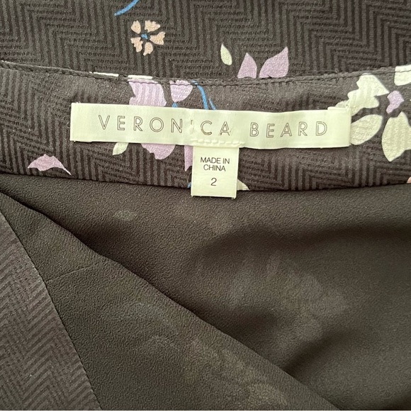 Veronica Beard Hazel Floral Skirt, Size 2 - Picture 2 of 10